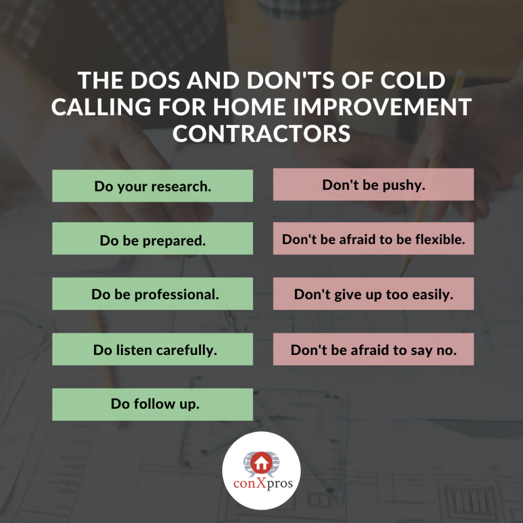 Dos and Don'ts of Cold Calling for Home Pros