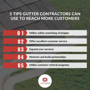5 Tips for Gutter Contractors