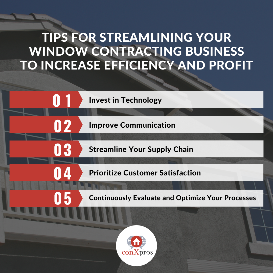 Window Contracting tips
